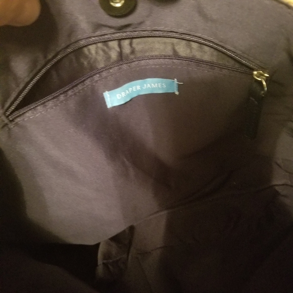 Draper James straw tote with scarf - Picture 9 of 11